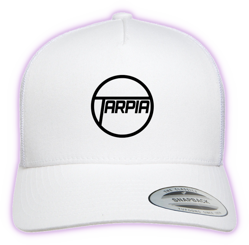 Tarpia – Baseball trucker, valkoinen